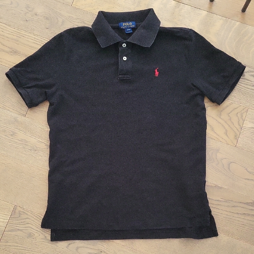 Polo by Ralph Lauren Black Knit Shirt